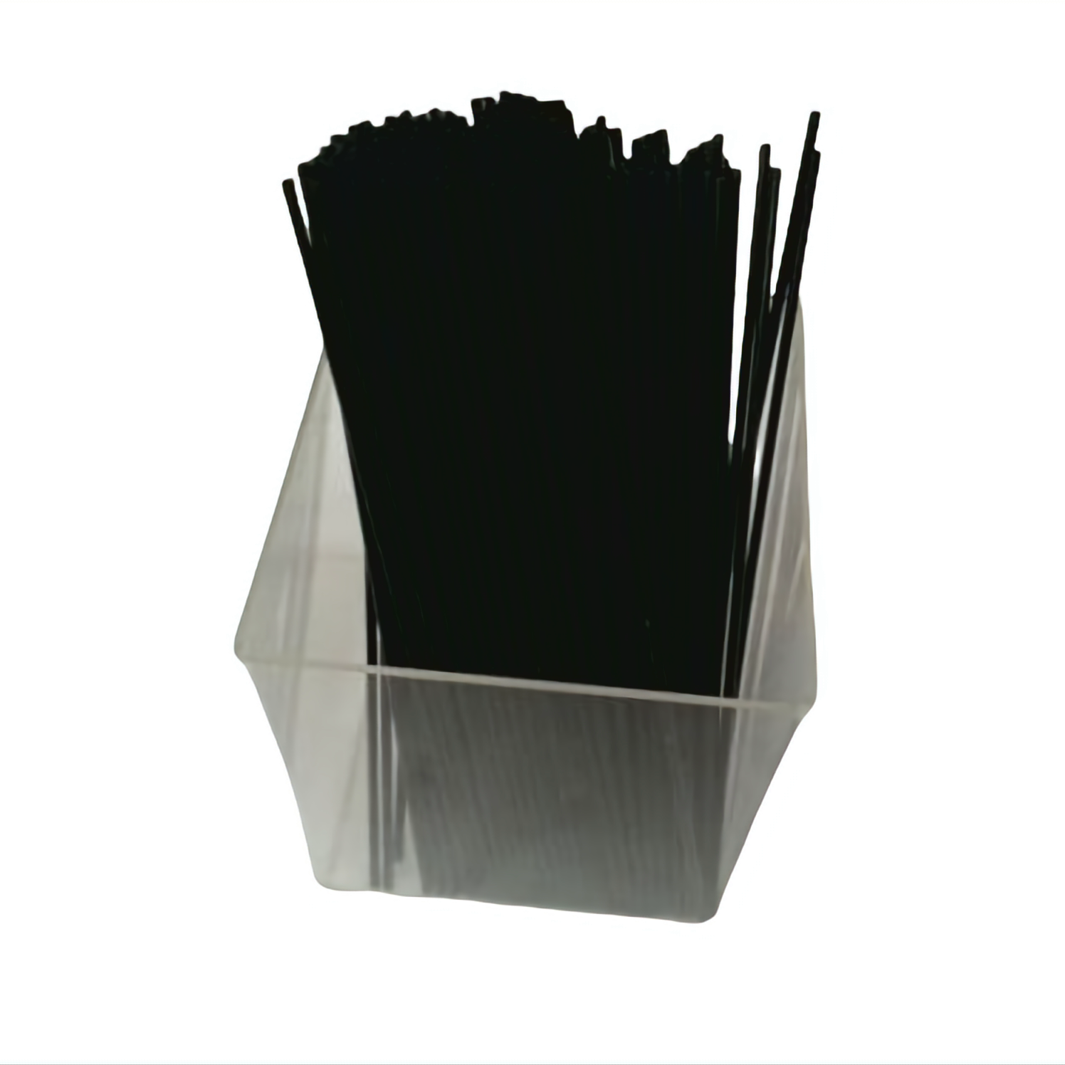 rattleware Straw Holder, Acrylic, 4"x4"x4.75", 05289
