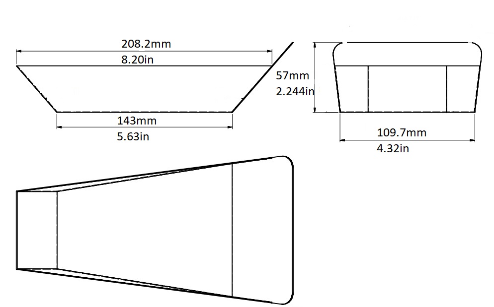 rattleware Wedge Coffee Bean Tray, Dozen, 40010 - Image 7