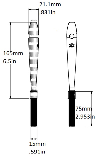 rattleware Grinder Brush, 9", 31109 - Image 9