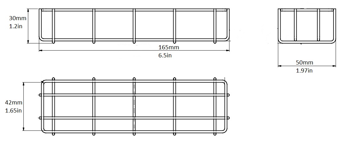 rattleware Wire Condiment Rack, 86101 - Image 2
