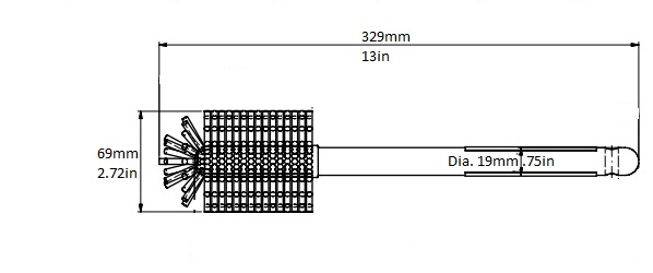 rattleware Brush Decanter, RW184 - Image 3
