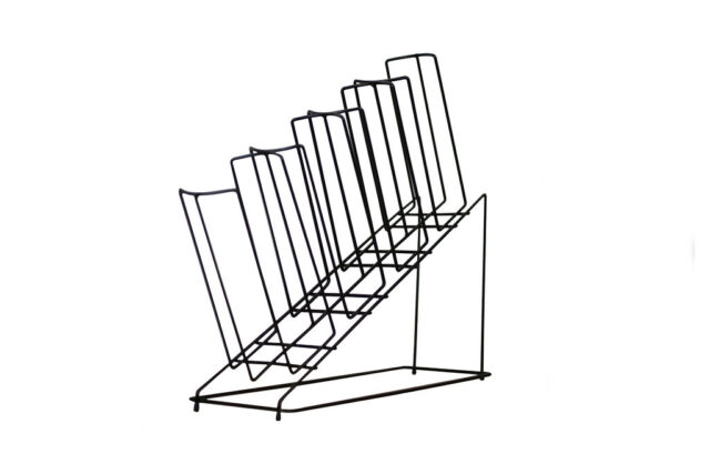 rattleware Cup Rack, 4 Sel, Wire, Slant, RW486