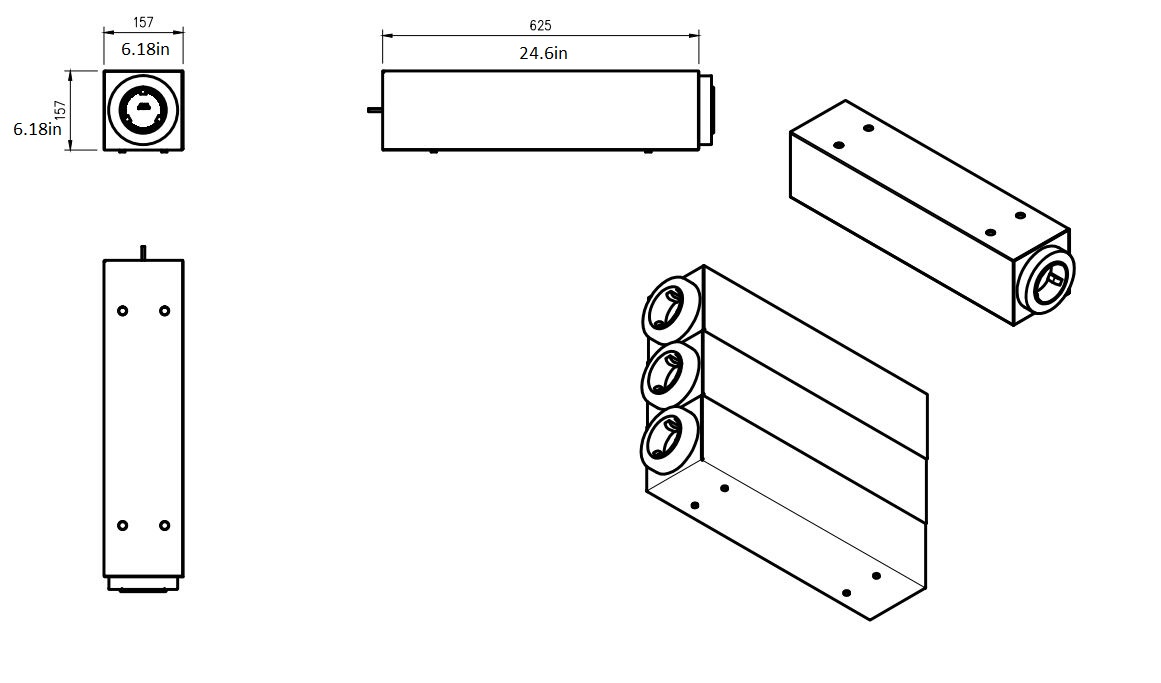 rattleware Cup Dispenser, RW410 - Image 2