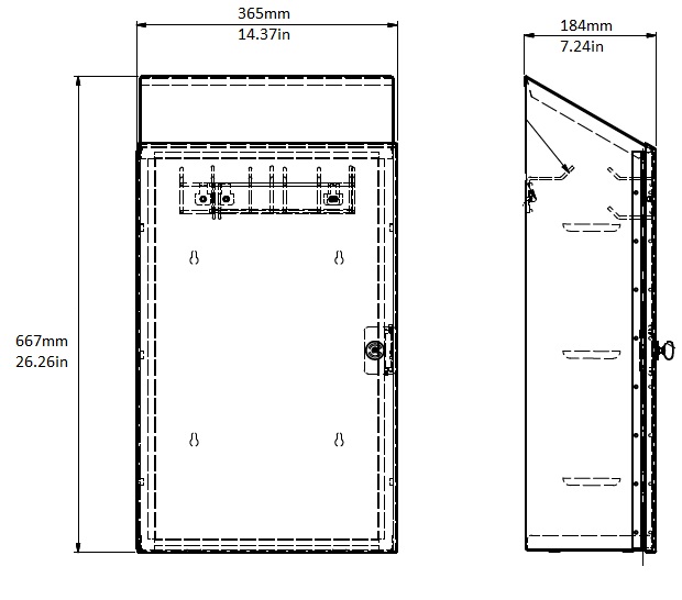 rattleware Brush Box, RW703 - Image 3