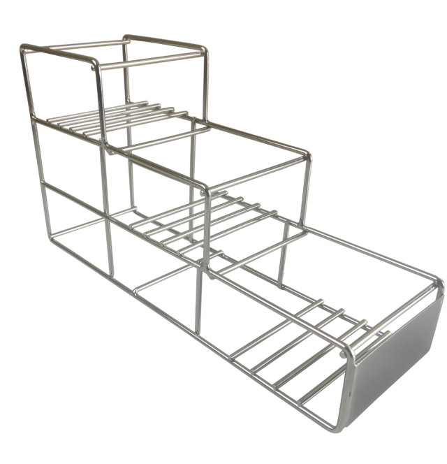 rattleware Stainless Steel 3 Bottle Syrup Rack