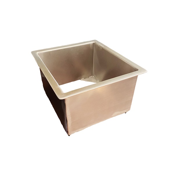 rattleware Stainless Steel Holder for 6"x5.5"x4" Knock Box - 25401S