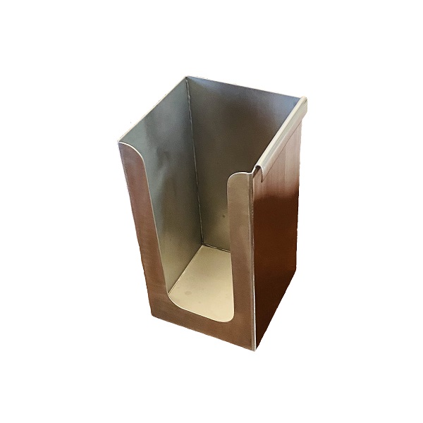 rattleware Cup/Lid Holder 4"x4"x7.5" Stainless Steel - 05221S