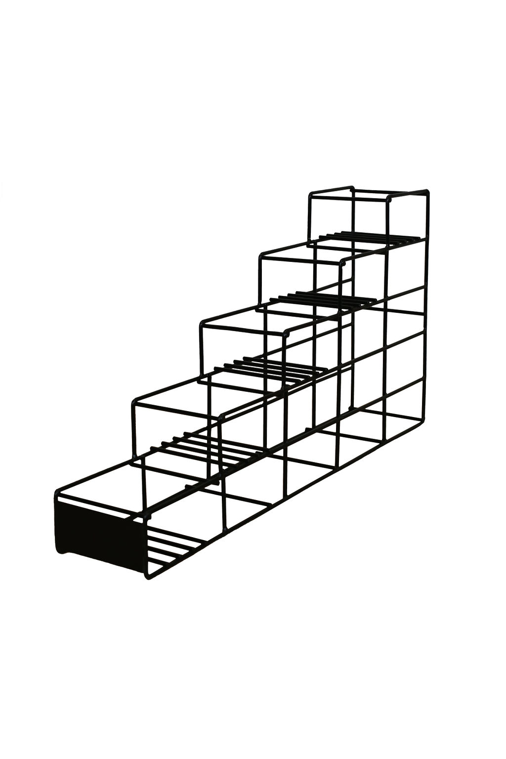 rattleware Wire 5 Bottle Rack 21"x4"x11" - Image 2