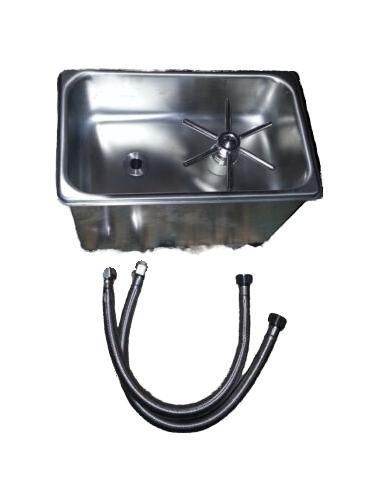 rattleware Pitcher/Glass Rinser Stainless Steel - RW387B