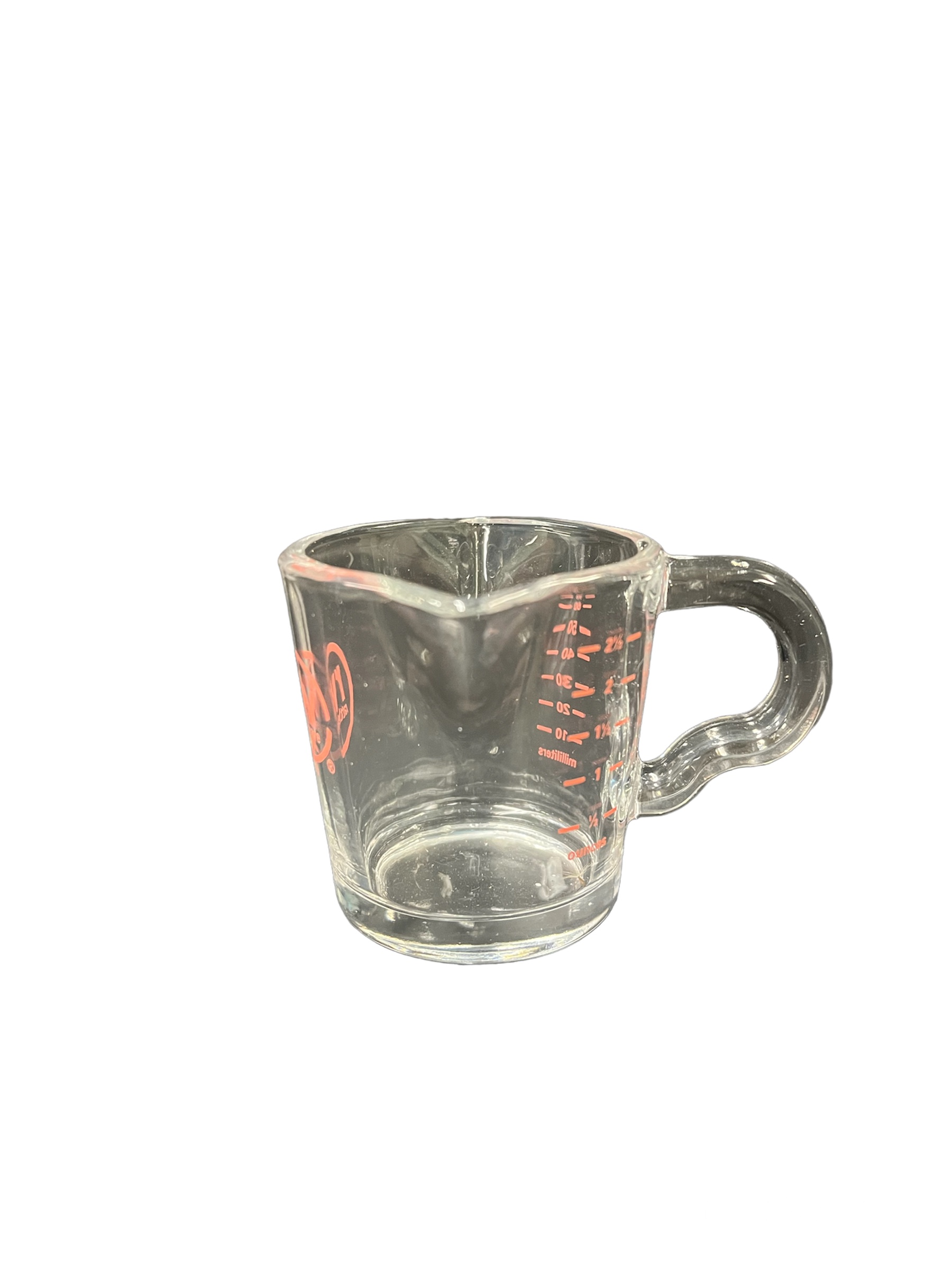 rattleware 3 oz Shot Pitcher Pink Printing Glass - RW966 - Image 2