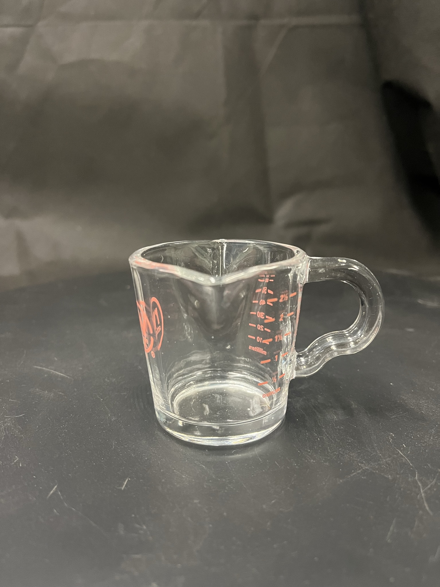 rattleware 3 oz Shot Pitcher Pink Printing Glass - RW966 - Image 3