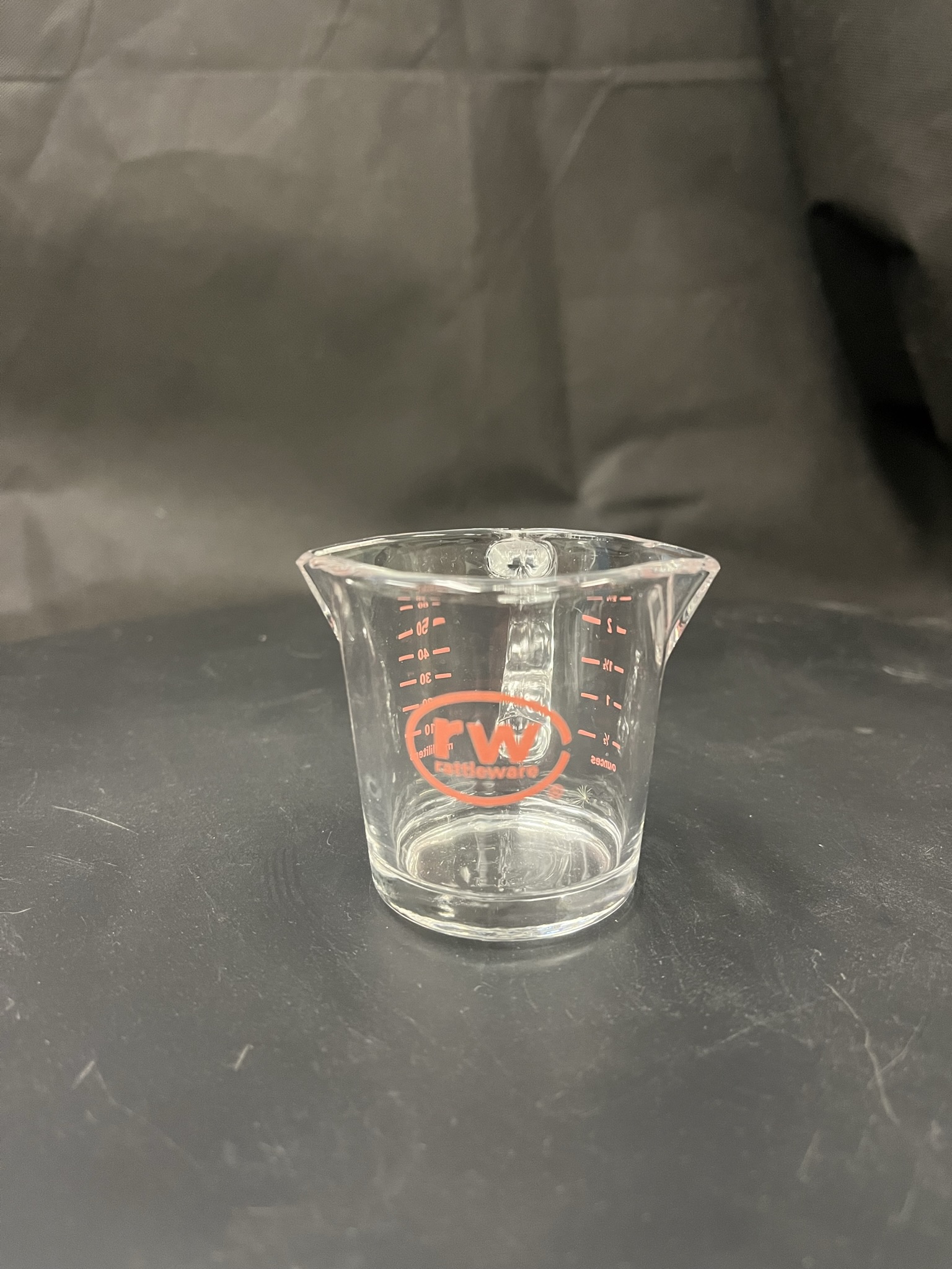 rattleware 3 oz Shot Pitcher Pink Printing Glass - RW966 - Image 4