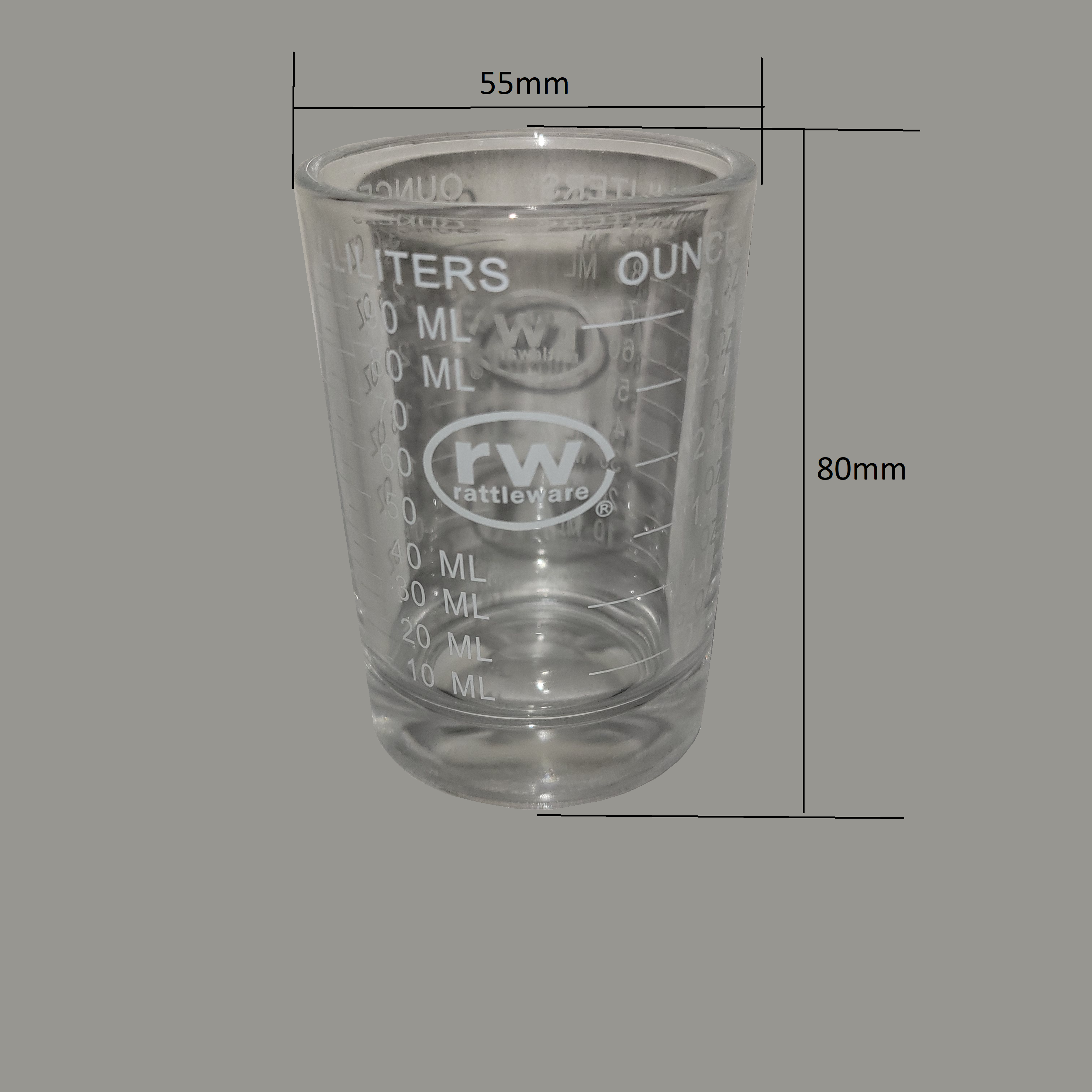 rattleware 4oz Measuring Glass - Image 4