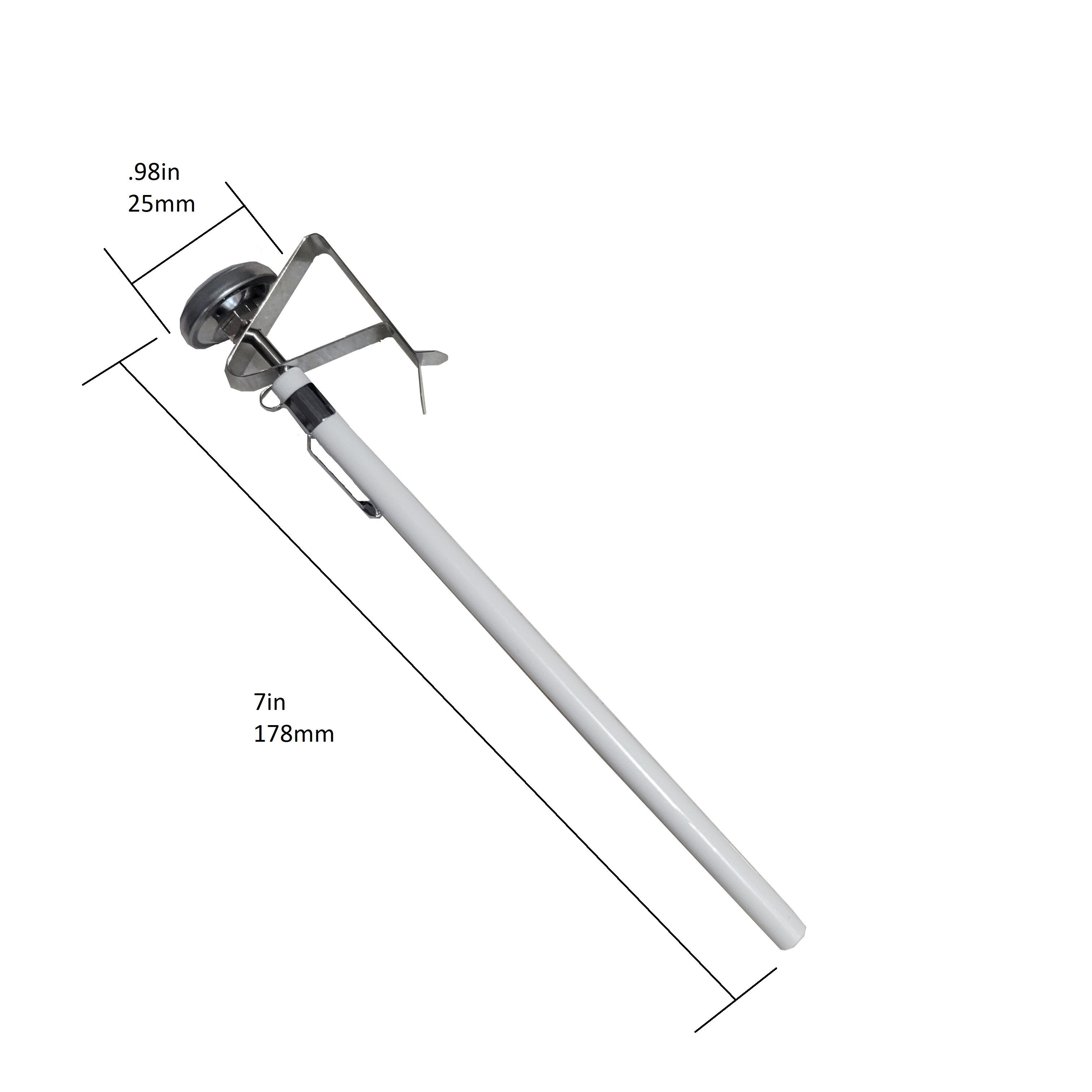 rattleware Original Easy Steam Thermometer 25mm 7in Stem - 97115 - Image 2