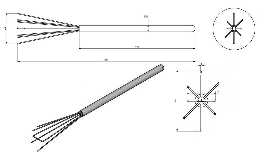 rattleware Portafilter Distribution Whisk - Image 2