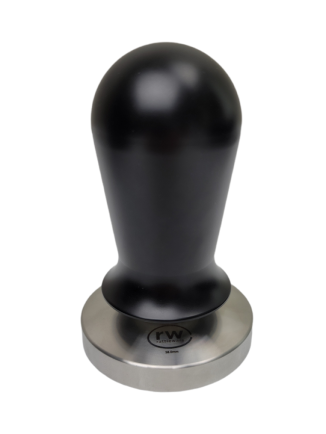 rattleware 58mm Pressure Tamper with Black Handle