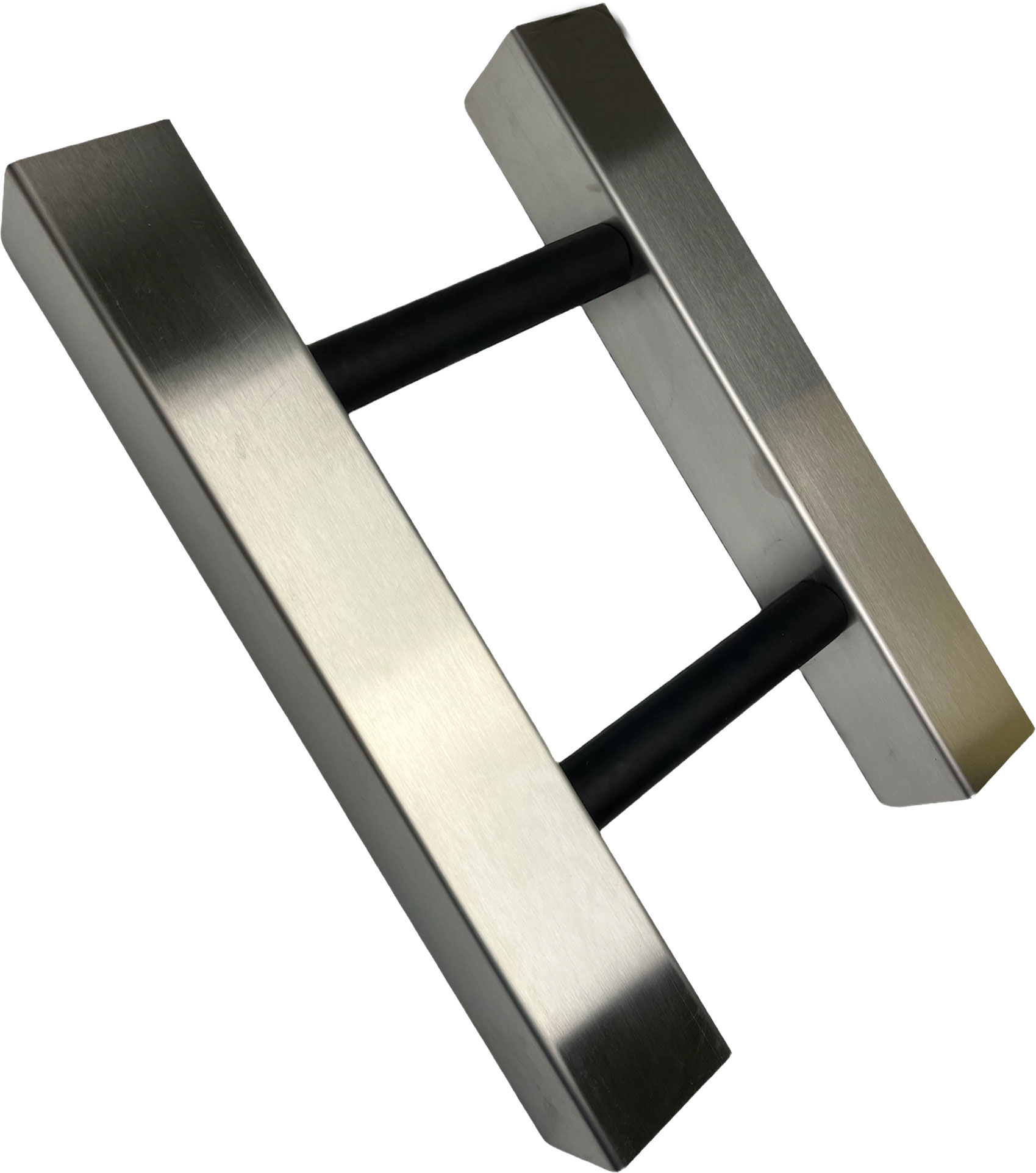 rattleware Knock Chute Made for Slim Jim Garbage Can Double Sided Stainless Steel