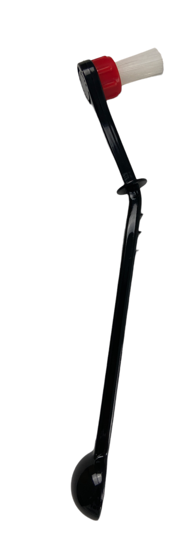 rattleware Black Handled Brush with Scoop and Rotating Head