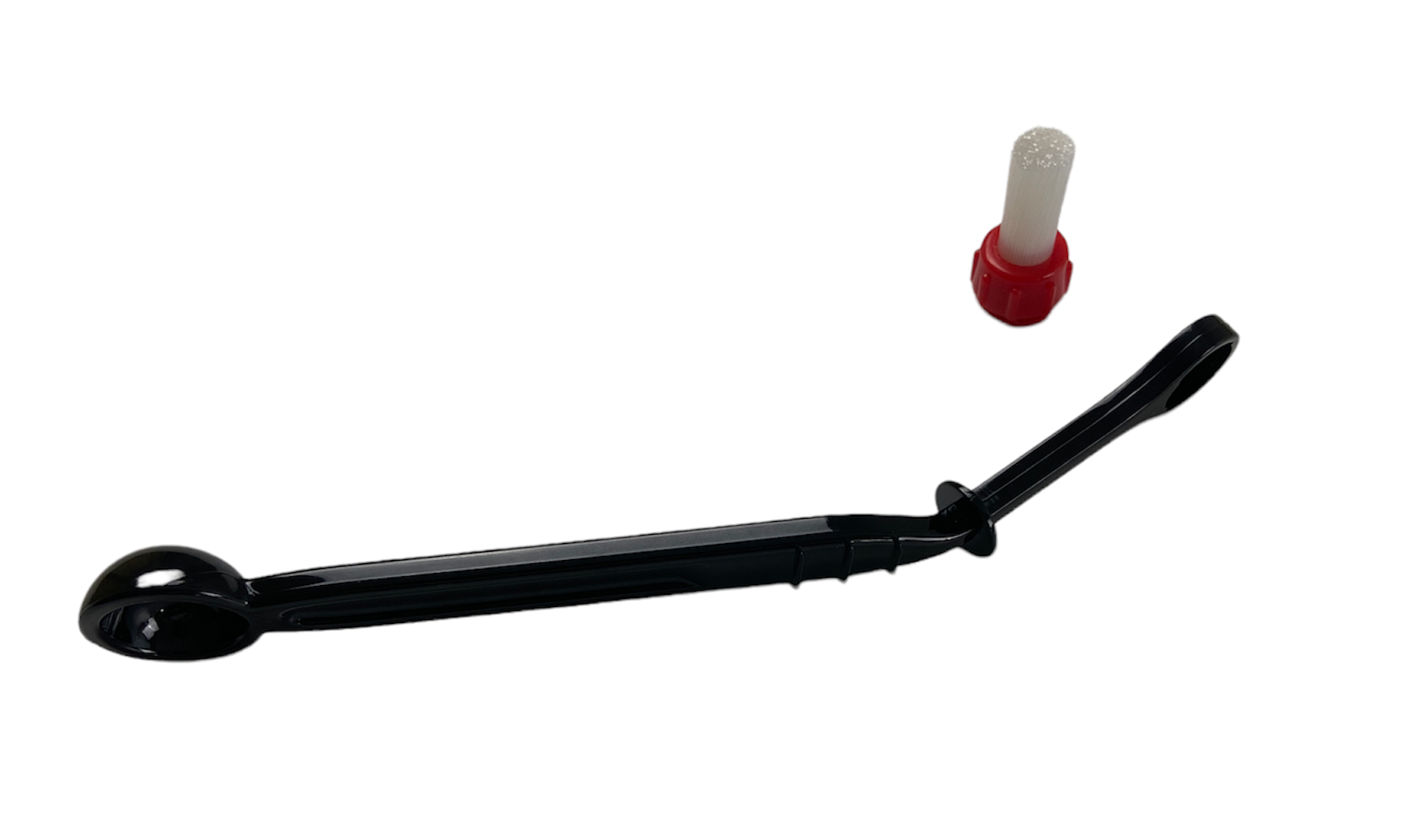 rattleware Black Handled Brush with Scoop and Rotating Head - Image 2