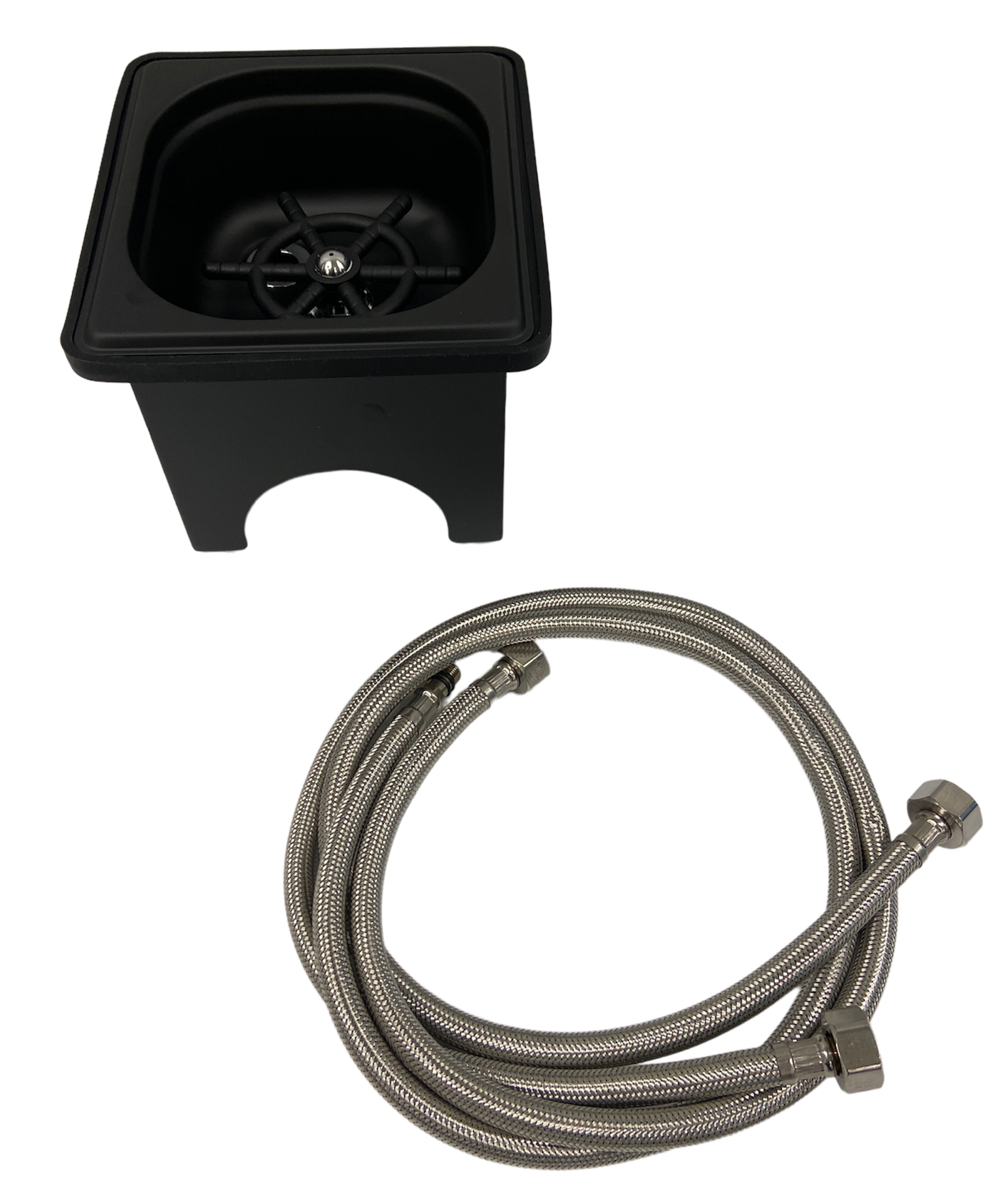 rattleware Black Sink 19*17.5cm - Image 2