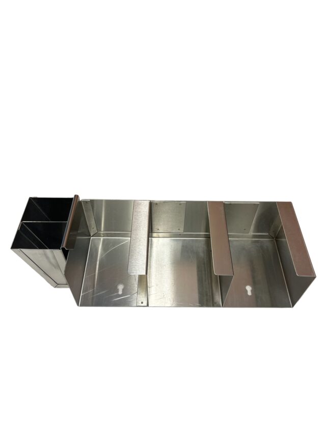 rattleware Stainless Steel Cup Lid Napkin Straw Holder