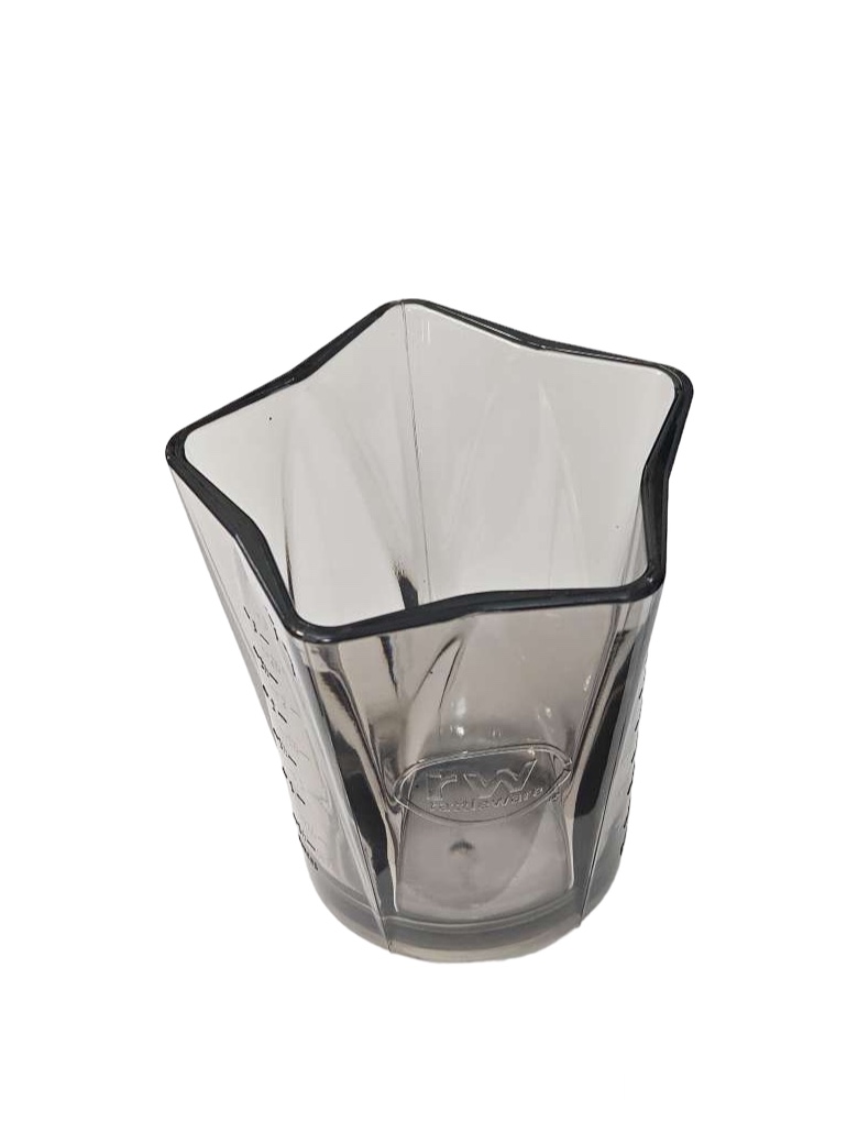 rattleware Shot Pitcher 5 spout graduated PC Smoked - Image 2