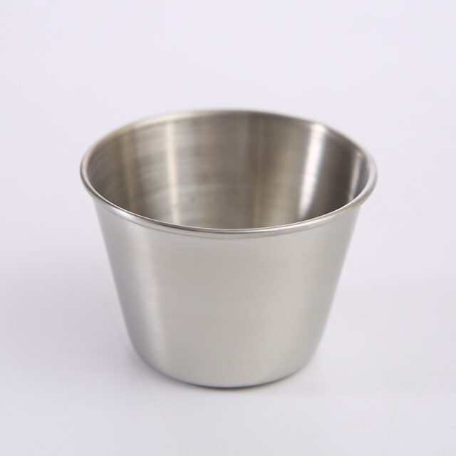 Condiment/Sauce Cup, Stainless Steel, 2oz