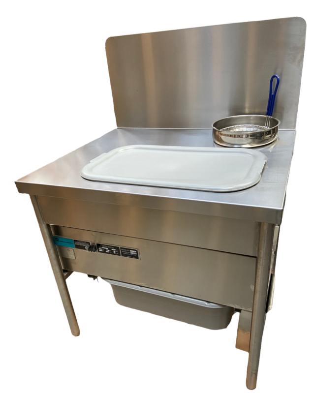 Quality Industries 38"table w/sifter&backpanel,120VLH
