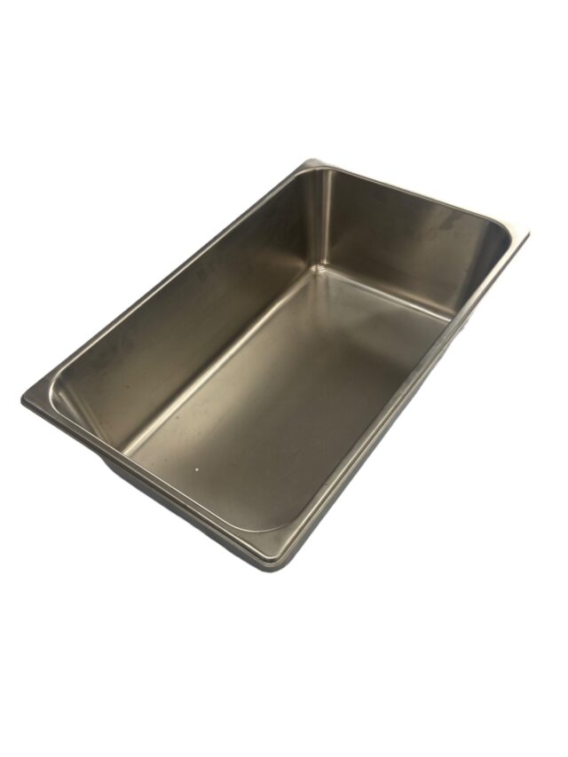 Quality Industries 1/1 Pan, Stainless Steel, 6in Deep