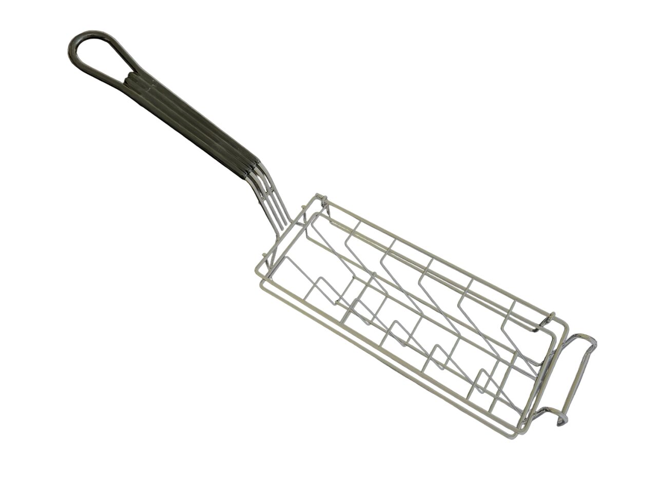 Quality Industries Fry Basket, Stainless Steel, Cutlet/Patty, 13.5"x5.4" - Image 3