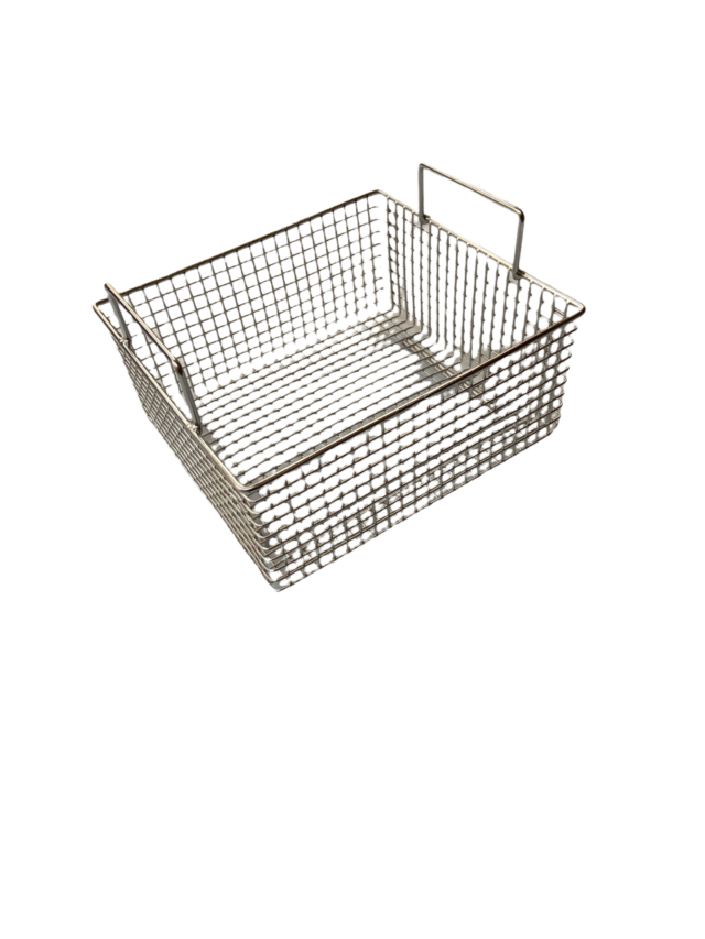 Quality Industries Coating Basket, Stainless Steel, for 2/3 Pan,  11.5” x 6.6” x 5”
