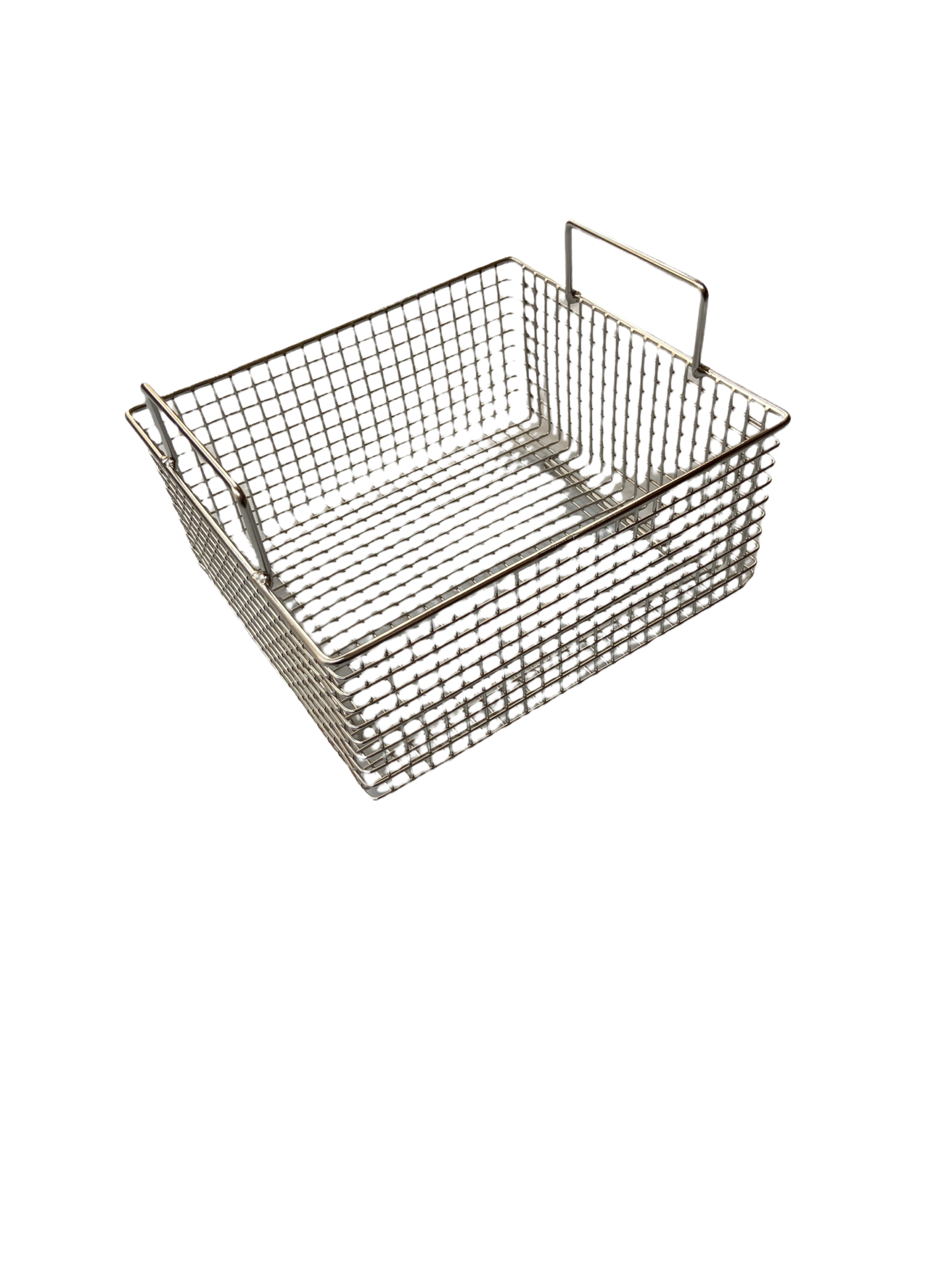 Quality Industries Coating Basket, Stainless Steel, for 2/3 Pan,  11.5” x 6.6” x 5”