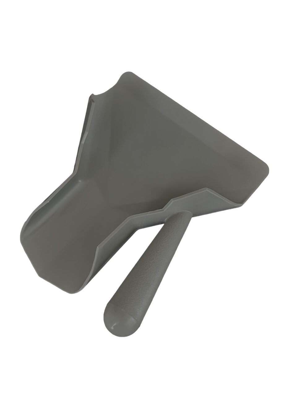 Quality Industries French Fry Scoop, Polymer, Right Hand, Grey