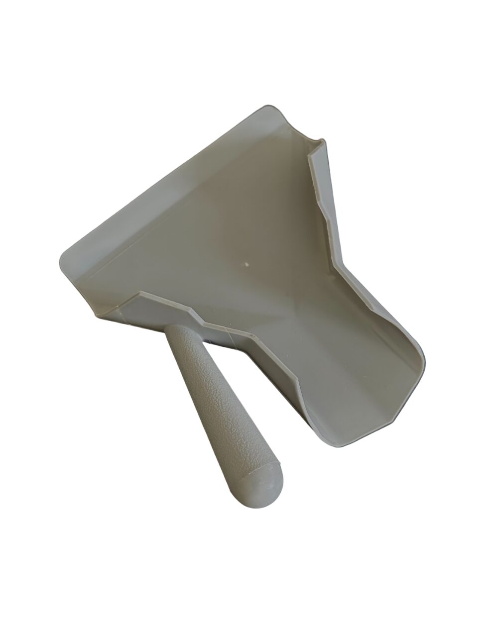 Quality Industries French Fry Scoop, Polymer, Left Hand, Grey