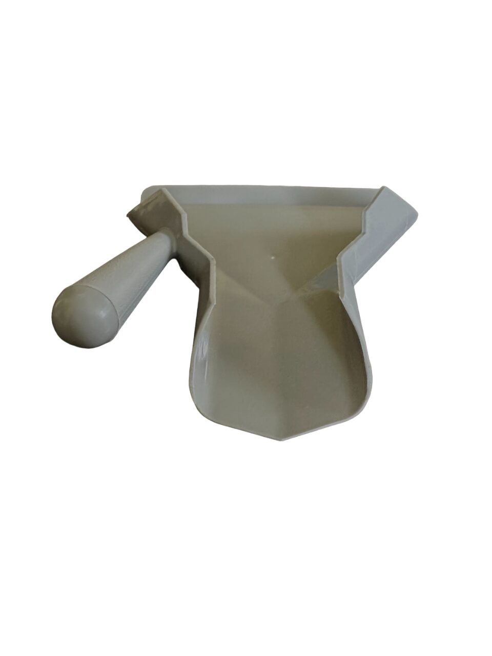 Quality Industries French Fry Scoop, Polymer, Left Hand, Grey - Image 5