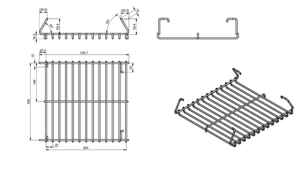 Quality Industries Electropolished Assembly Wire GN-Rack - Image 3