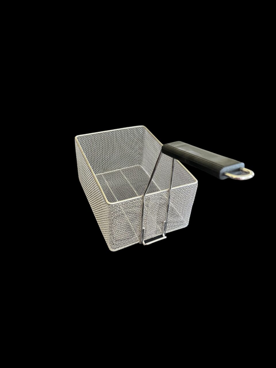 Quality Industries Pasta Basket, Stainless Steel, Black Handle, 320x220x160 mm, (12.6x8.86x6.3 in) - Image 4