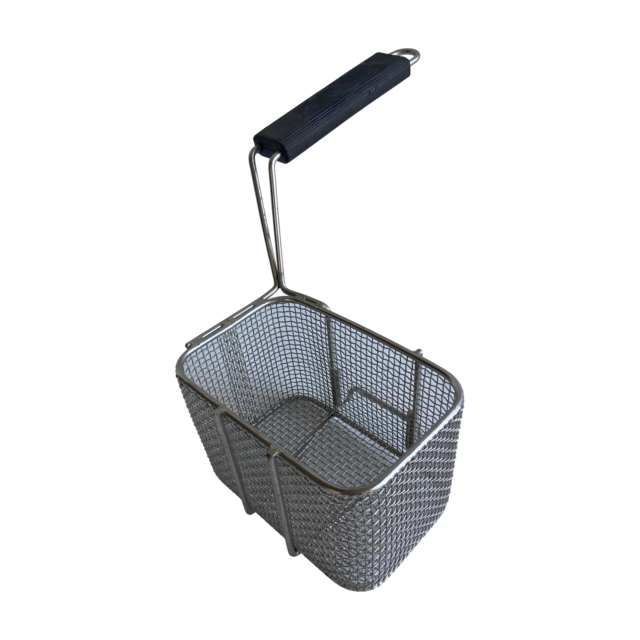 Quality Industries Pasta Basket, Black Nylon Handle, 180x120x125 (mm)