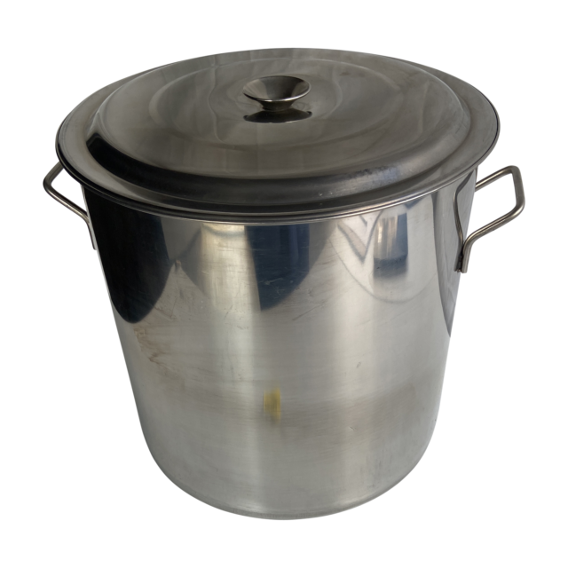 Quality Industries Stainless Steel Bucket with Lid