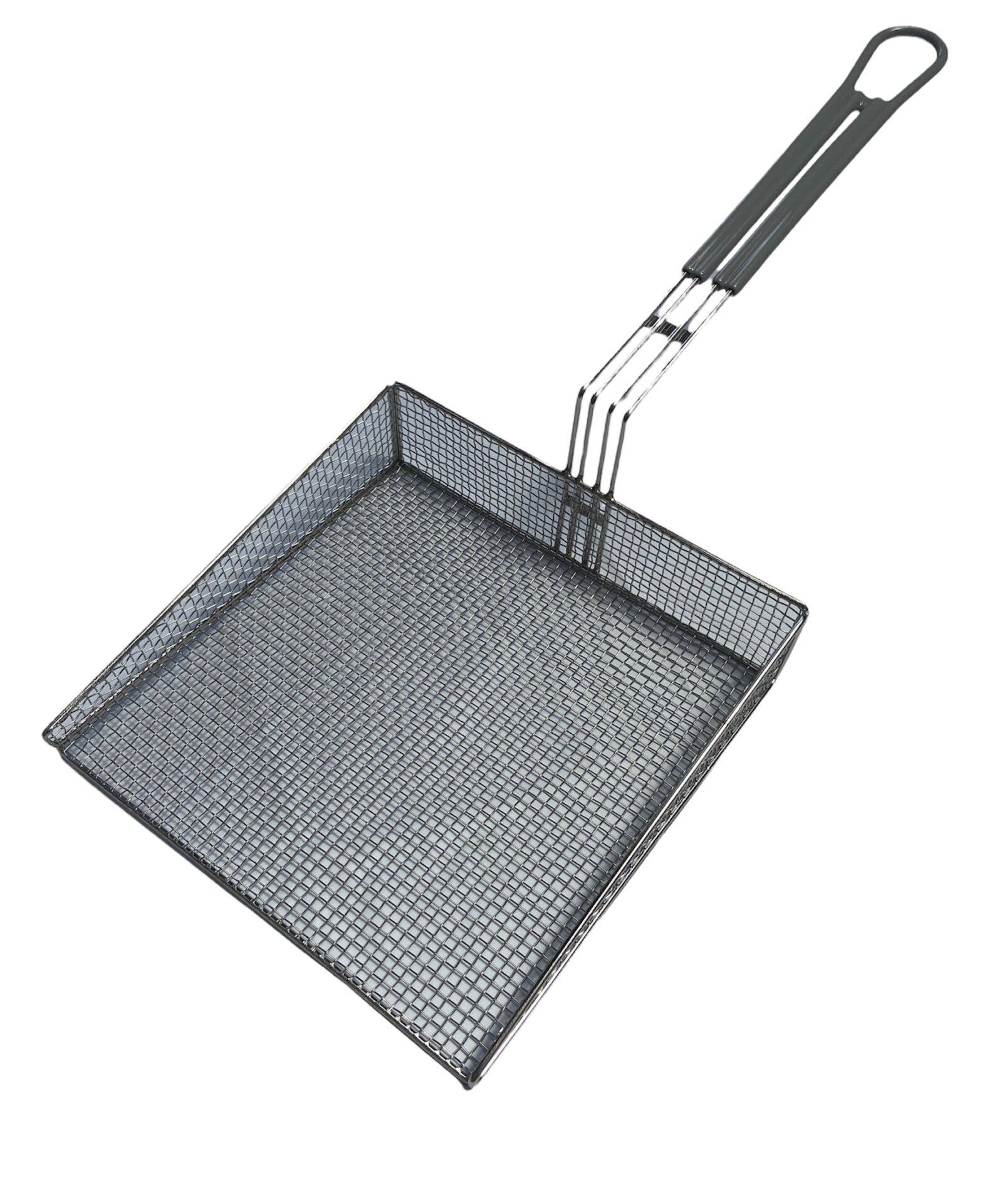 Quality Industries Stainless Steel Fry Shovel with 14" Handle, 25.79"x8.14"
