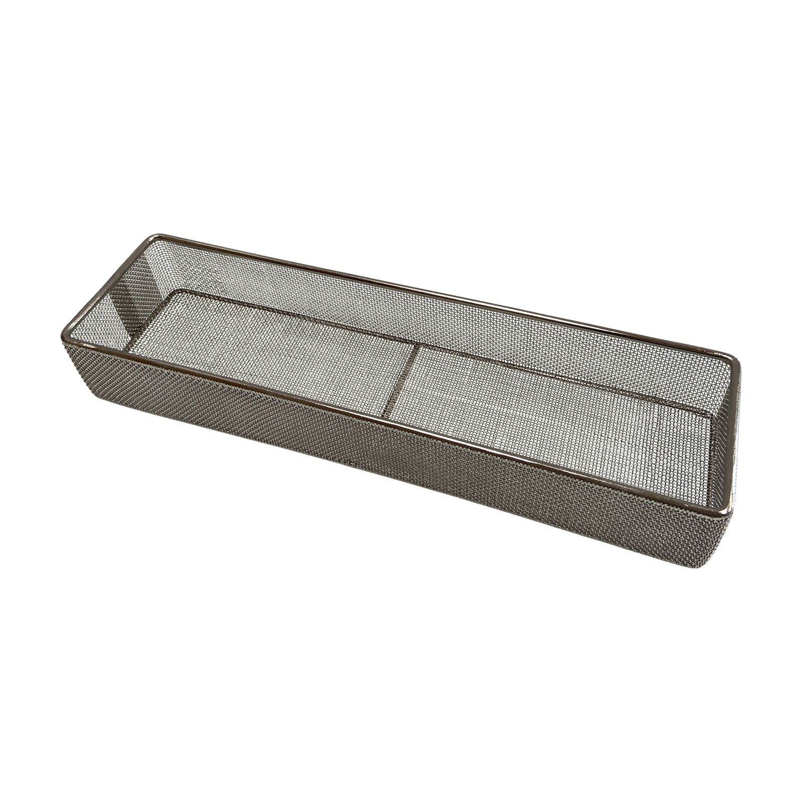 Quality Industries Parts Washing Basket, Open, for Ultrasonic Cleaner, Stainless Steel, 360x100x55 (mm)