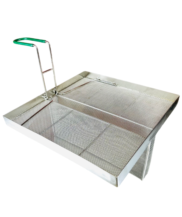 Quality Industries Stainless Steel Sediment Tray, 342mmx342mm, 160mmx45mm U Shaped Offset