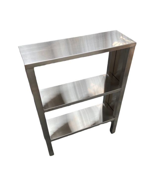 Quality Industries Rack - 26" x 9" x 36" with 2 layers, Stainless Steel