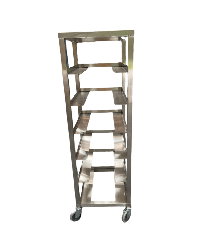 Quality Industries Rack - 21''x 26"x 8" with 6 Layers, Stainless Steel