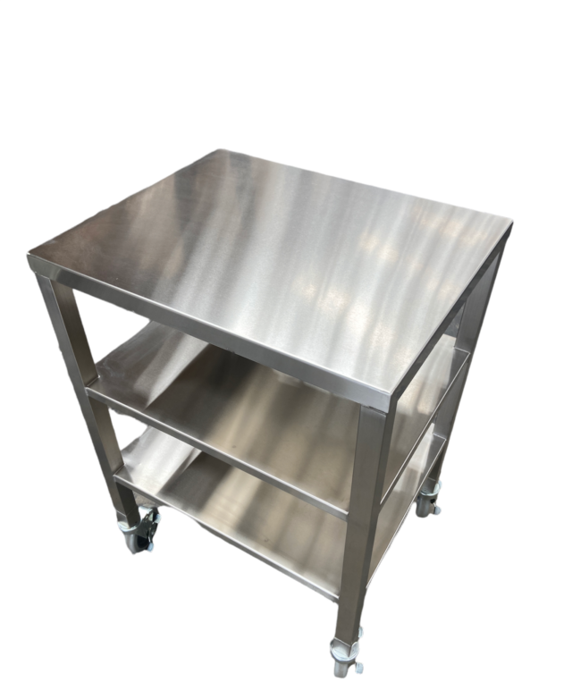 Quality Industries Rack 21" x 25.8" x 36" with 2 Layers, Stainless Steel