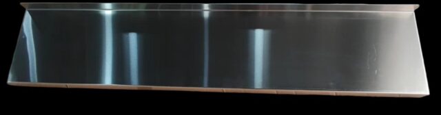 Quality Industries Gusset Shelf, Stainless Steel, 24"