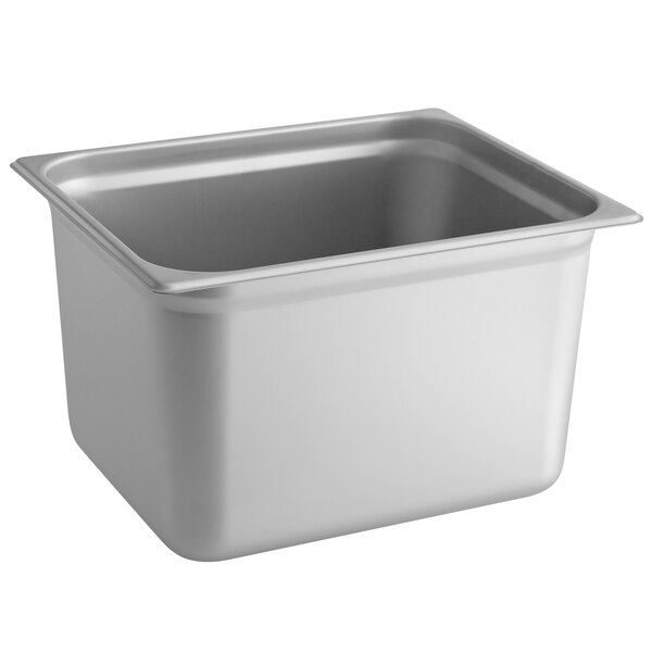 Quality Industries 1/2 Size Pan 8" Deep with Center Hole for AK Plug