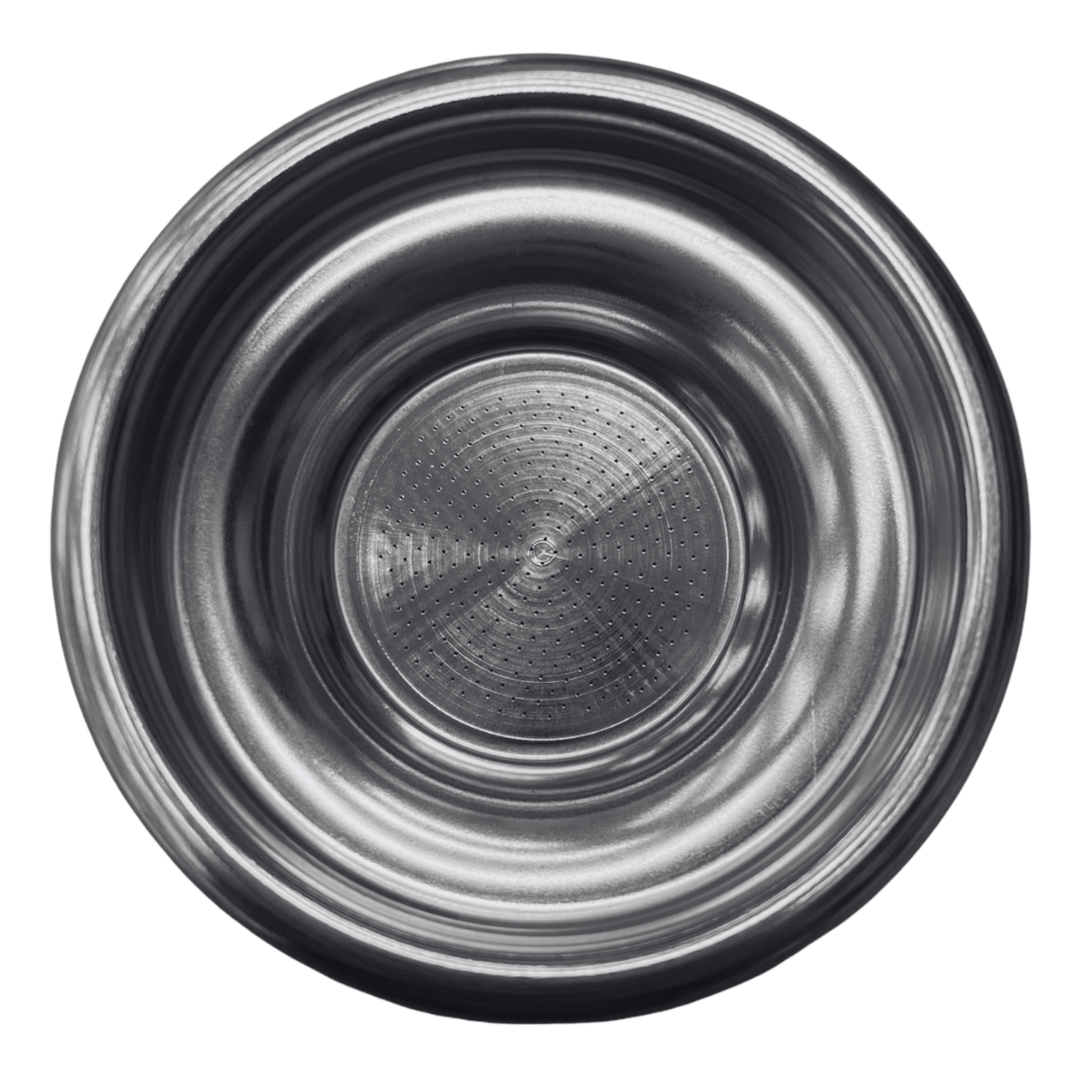 rattleware 58mm "Single" Portafilter Basket, Round Bottom, Stainless Steel - 2.75x0.75in