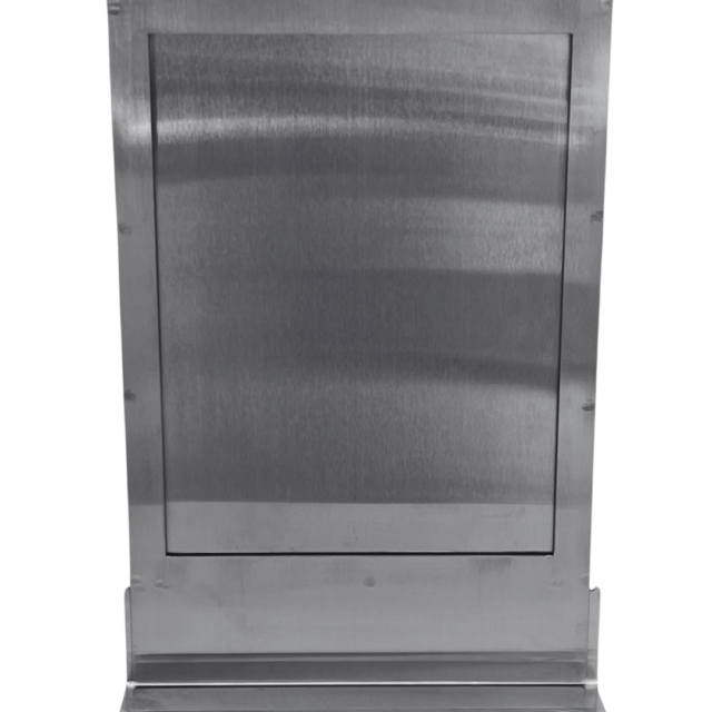 rattleware Metal Sign Holder - Coffee Display, Stainless Steel