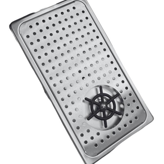 rattleware Stainless Steel Pitcher Rinser - 17.38"x9.38"x3.25"